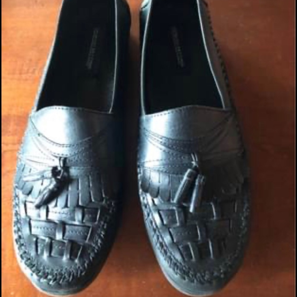 Giorgio Brutini black men’s loafers, size 12